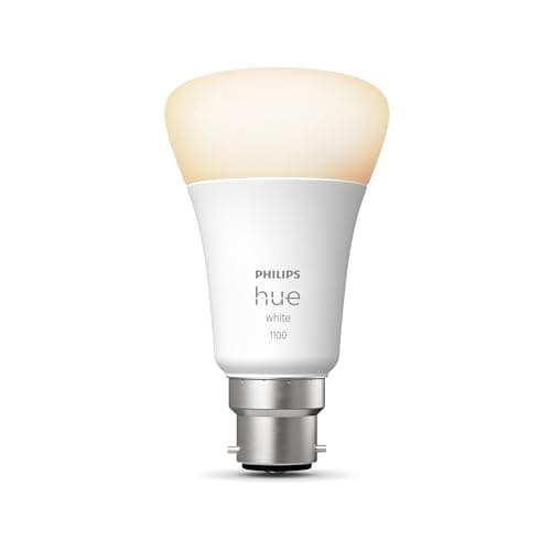 Philips Hue White 75W Equivalent B22 Smart LED Bulb, 1100 Lumens, Bluetooth Compatible, Works with Alexa, Google Assistant and Apple Homekit - Image 3