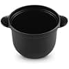 Le Creuset Enamelled Cast Iron Casserole Dish with Lid and Sandstone Interior, 18 cm, 2 Litre, Matt Black, 41110180000460 - Image 3