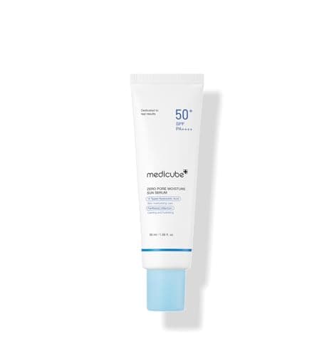 Medicube Zero Pore Sun Serum Moisturizing SPF – Lightweight Sun Serum for Pores, Hydration & Daily Protection - Image 3