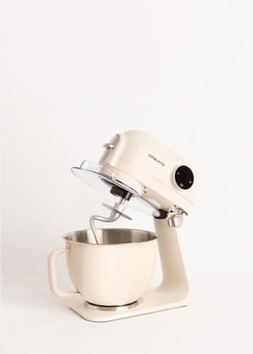 CREATE /DOWNMIX RETRO/Off-White Planetary Mixer/6 Speed, Pastry Mixer, Planetary Rotation, Automatic Programs, Whisk, Mix, Emulsify, Beat, Whisk, Whisk, 1200W - Image 4