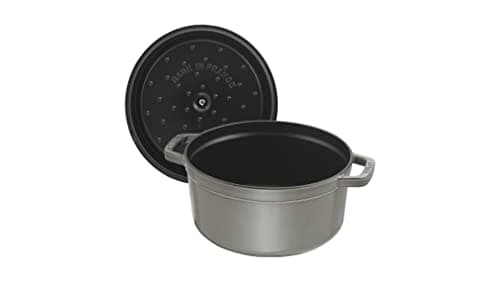 STAUB Casserole 3.8 L Round Cast Iron Baking Dish - Image 4