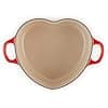 LE CREUSET 21401200602455 Cast Iron Heart Casserole Dish with Heart Shaped Button, 20 cm, Cherry - Image 6