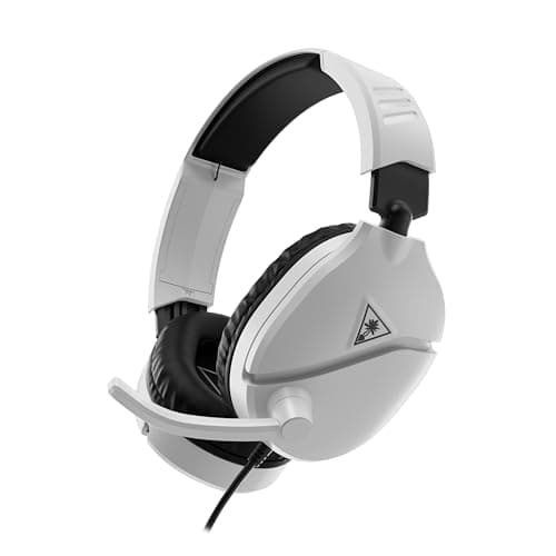 Turtle Beach Recon 70 PlayStation Console Blanche Casque de gaming multiplateforme pour PS5, PS4, PS4 Pro, Xbox Series X, Xbox Series S et Xbox One, PC et Appareils Mobiles avec prise 3,5 mm - Image 2