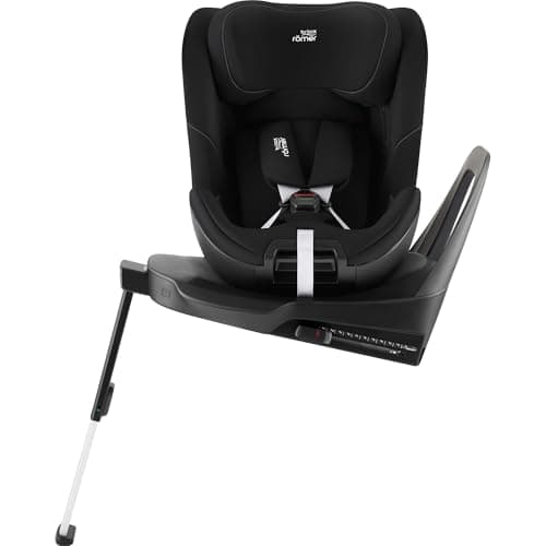 BRITAX RÖMER Britax Römer Rider Car Seat for Children from 40 to 125 cm (i-Size) with ISOFIX and Strut, Newborn - 7 Years, Space Black - Image 5