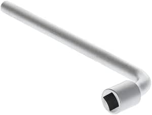 GEDORE Pipe Wrench, 17mm, Square, 280mm Long, Nut and Screw Tool, Car, 25V 17, Chrome Steel