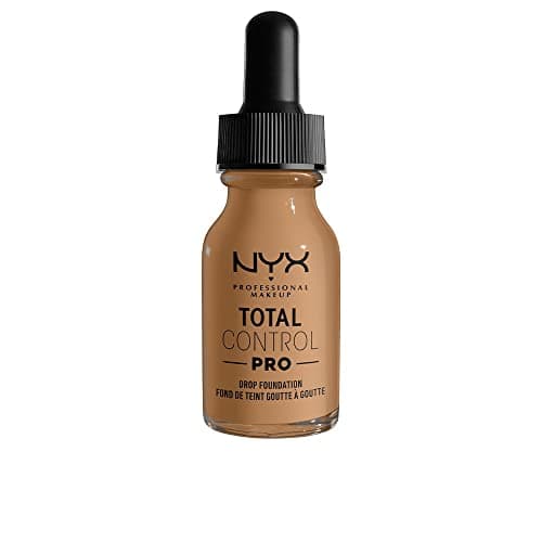 NYX Professional Makeup Total Control Pro Drop Foundation, Precise Dosage, Adjustable Coverage, Vegan Formula, Natural Finish, 12 ml, Shade : Golden - Image 3