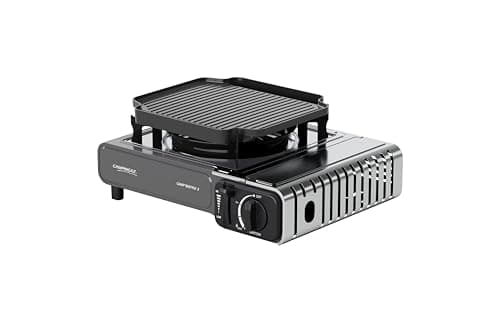 Campingaz Camp Bistro 3 Griddle Combo Gas Stove | 1 Burner Stove | Power 2200 W | Compact Portable Outdoor Stove | Carry Case | Ideal for Camping and Emergency Kit 72 Hours - Image 3