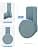 Maxonar Wall Mount, Space-Saving Bracket, Integrated Cable Management, No Drilling Required, Compatible with Echo Pop and Google Nest Speaker, Green - Image 5