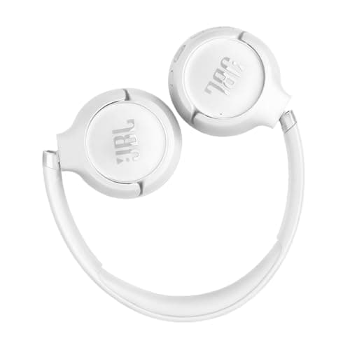 JBL Tune 530 BT, Casque Audio sans Fil, léger et Confortable, Bluetooth 6.0, autonomie jusqu'à 76 h, Charge Rapide, Design Pliable, Son JBL Pure Bass, Google Fast Pair, Microsoft Swift Pair, Blanc - Image 7