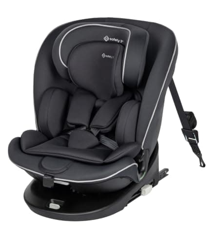 Safety 1st Saturn 360 i-Size, 360° Swivel Car Seat, 0-12 Years (40-150 cm), ISOFIX, Baby Car Seat, FlexiSpin Rotation, 5 Tilt Positions, 12 Headrest Positions, Black - Image 2