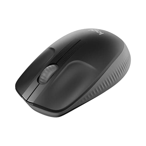 Logitech M190 Wireless Mouse, Ambidextrous Design, Battery Life 18 Months with Energy Saving Mode, USB Receiver, Precise Cursor Control + Scroll, Wide Scroll Wheel – Black - Image 2
