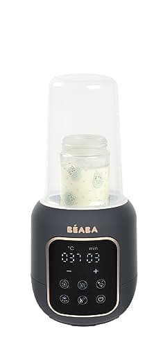 BÉABA, Baby Bottle Warmer/Sterilizer, Breast Milk Heater, Multi-Functions: 5 Modes, Baby Bath, Small Pot Warmer, Defrosting, Quick Mode, Sterilisation Mode, Multi Milk, Night Blue - Image 2