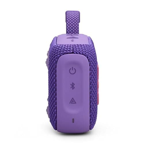 JBL GO 4, Ultra-Portable Bluetooth Speaker, JBL Pro Sound, Powerful Bass, 7 Hours Playtime Boost Function, IP67 Water and Dust Resistant, Purple - Image 6