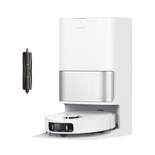 dreame L40 Ultra AE Robot Aspirateur et Serpillière Autonome, 19 000 Pa Aspiration Puissante, Nettoyage Sec-Humide, Dock Tout-en-1 Vidange Automatique, 2 Brosses Incluses - Image 2
