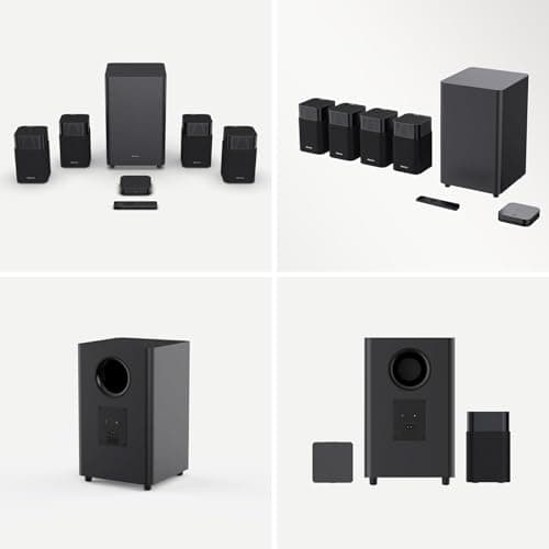 Soundbar Hisense 20015127 HT SATURN 4.1.2 Subwoofer wireless Black - Image 3
