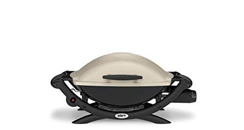 Weber Q2000 55 x 39 cm Gas Barbecue with Folding Side Tables Titanium (53060079) - Image 4