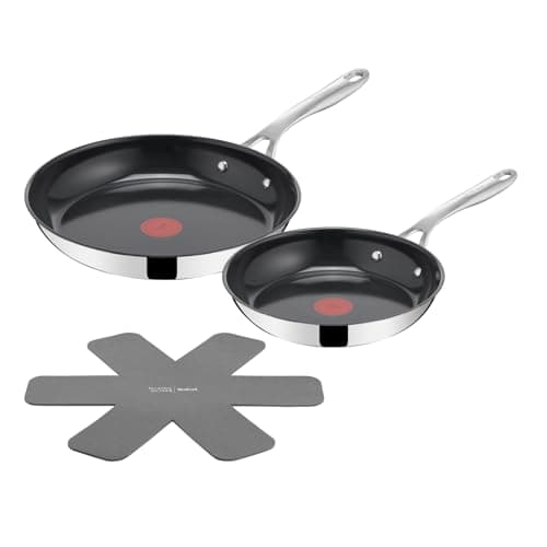 Jamie Oliver by Tefal Direct Cook, Frying Pans 24/28 cm, Ceramic Non-Stick Coating, H880S334 - Image 2
