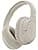 Belkin SoundForm Isolate Wireless Bluetooth Headphones with Hybrid ANC (Noise Cancelling Headphones, 60H Playtime, Deep Bass, CloudCushion Earbuds, On the Go Use) - Beige - Image 3