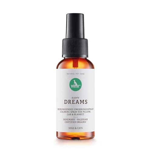 animaux vimi – Happy Dreams I Spray for the Basket and the Environment for Dogs and Cats I Calming Effect and Feeling of Wellness thanks to Rosemary and Valerian - Image 2