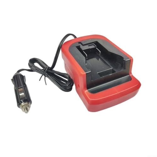 Car Charger Fast Charger for Bosch BAT622 BAT609 Battery Compatible 18V Power for All Batteries, Portable Battery Booster Adapter Input 12/24V, Output 18/21V, 2A (Red) - Image 6