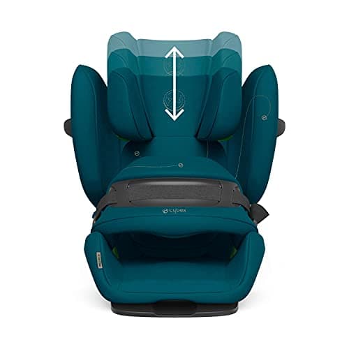 CYBEX Gold Pallas G i-Size Child Seat, 76 to 150 cm, River Blue – Turquoise, Approximately 15 Months to Approx 12 Years (Approx 9 to 50 kg) - Image 5