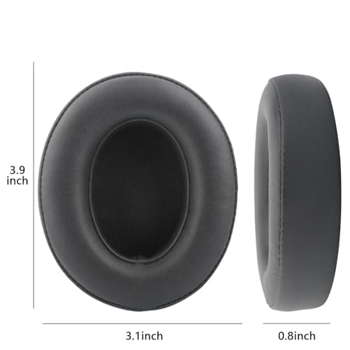 Studio 3-Pack Replacement Earpads for Beats Studio 2 & Studio 3 Headphones Wired & Wireless, Studio 3.0 2.0 Memory Foam Earpads with Soft Protein Leather Replacement Parts - Ombre Gray - Image 6