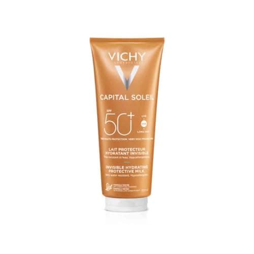 Vichy, Capital Soleil, Moisturizing Sun Milk SPF50+, Face and Body, Water Resistant, Very Wide Spectrum Protection UVA and UVB All Skin Types, 300 ml - Image 5