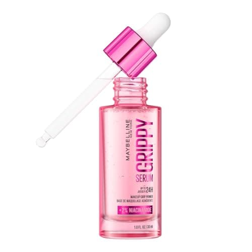 MAYBELLINE NEW YORK - Grippy Serum - Base De Teint Perfectrice - Fixe Le Maquillage Pendant 24H - Texture Ultra-Fondante - Enrichie En Niacinamide & Aloe Vera - Technologie Serum-To-Grip - 30 ml - Image 2