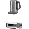 Ninja Perfect Temperature, Kettle, 1.7 L with Temperature Control, KT201EU LED Display + Ninja Foodi 3-in-1, Toaster, Grill and Panini Press, Stainless Steel, ST202EU - Image 2