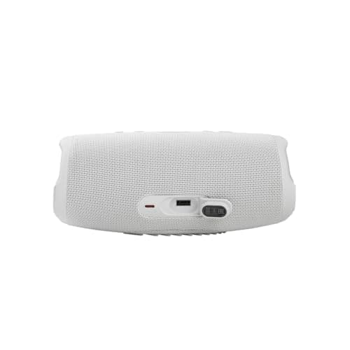 JBL Charge 5 - Waterproof Portable Bluetooth Speaker (IP67) with USB Charging Output, 20 Hours Battery Life, JBL Partyboost (White) - Image 6