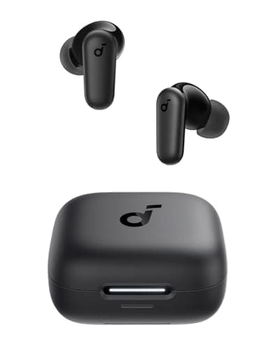 Soundcore Ecouteurs Bluetooth sans Fil P30i by Anker, Écouteurs sans Fil Reduction de Bruit Forte et Intelligente, Basses Puissantes, 45H d'autonomie, Étui 2-en-1 et Support pour téléphone, IP54 - Image 3