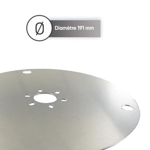 SKANA – Steel Robot Disc – Replacement Part – Blade Protection/Friction Plate – For Husqvarna Automower 310, 315, 315X, 435X AWD & 535 Robot Lawnmowers – Thickness 1.2 mm – Diameter 191 mm - Image 4