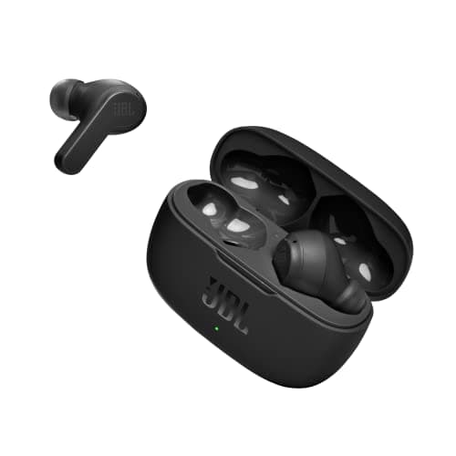 JBL Wave 200TWS – Écouteurs intra-auriculaires véritablement sans fil - Avec technologie Bluetooth et assistant vocal – Autonomie jusqu'à 25 hrs – Étui de recharge inclus - Noir - Image 3