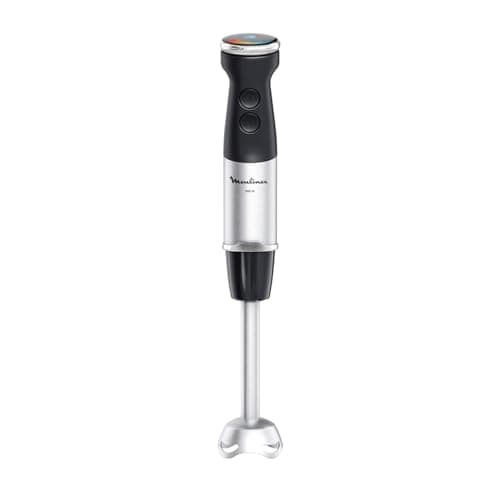 Moulinex Quickchef+ Stand Blender, 1000 W, Silent, 20 speeds, Turbo mode, Compact chopper accessories, Blender XL Whisk, DD67L810, Black - Image 3