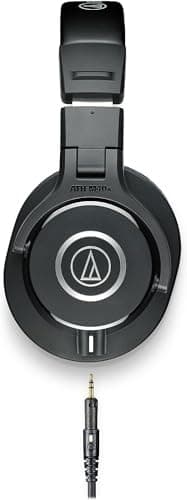Audio-Technica M40x Professional Closed Monitoring Headphones Black - Image 3