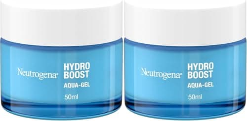 Neutrogena Aqua-Gel Hydro Boost (2 x 50 ml jars) - Hyaluronic Acid, Amino Acids and Electrolytes Facial Care - Gel for Normal to Combination Skin - Image 3