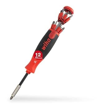 Wiha 38601 LiftUp 25 Magnetic Bit Holder 1/4 Multi-Coloured