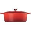 Le Creuset Signature Enamelled Cast Iron Casserole with Lid, 31 cm, Oval, 6.3 L, 5.7 kg, Cherry, 21178310602430 - Image 5