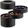 Alessi - MDL19 B - Nespresso Capsule Holder Container with 5 Rotating Shelves, Thermoplastic Resin, Black - Image 4