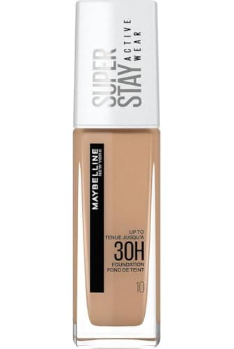 Maybelline New York - Fond de Teint Liquide Longue Tenue, Sans Transfert, Haute Couvrance - Superstay Active Wear 30h - Teinte : Ivoire (10) - Contenance : 30 ml - Image 3