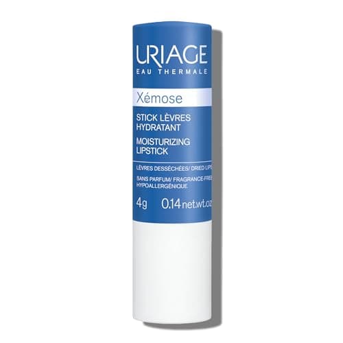 Uriage Xemose Baume à Lèvres - Acide Hyaluronique, Beurre de Karité, Vitamine C - Baume Apaisant Ultra-Doux - Lèvres très Sèches, Sensibles, Gercées - Hydratation Intense & Protection - Sans Parfum 4g - Image 3