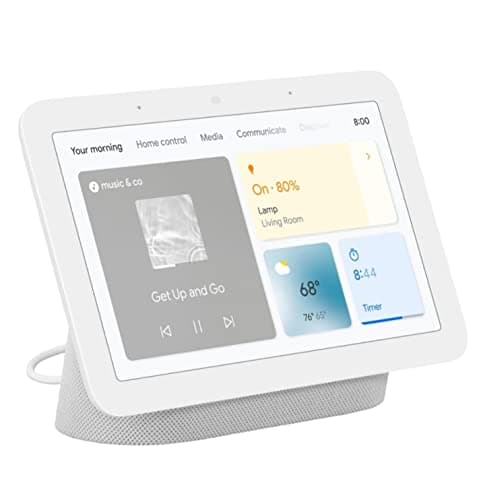 Google Voice Assistant Nest Hub Pebble GA00516-US - Image 3