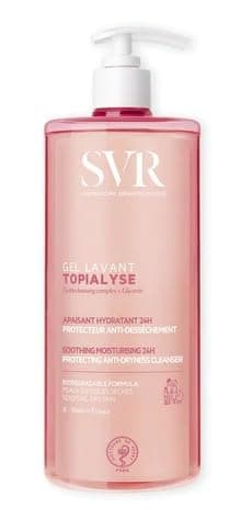 SVR - Topialyse Gel Lavant - Nettoyant doux protecteur anti-dessèchement - Pour peaux sèches et sensibles - Glycérine végétale, Omégas 3-6-9-200 ml - Image 3