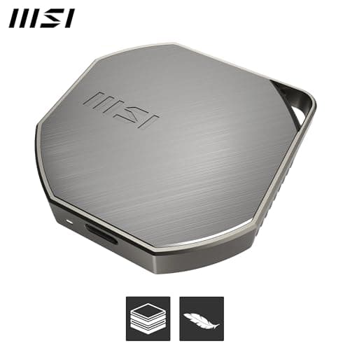 MSI DATAMAG 40Gbps 1TB - USB Type-C Magnetic External SSD for PC/Mac/iPhone/Android/Console, 1TB Capacity, 4000MB/s Read & 3500MB/s Write - 5 Year Warranty (600 TBW) - Image 5