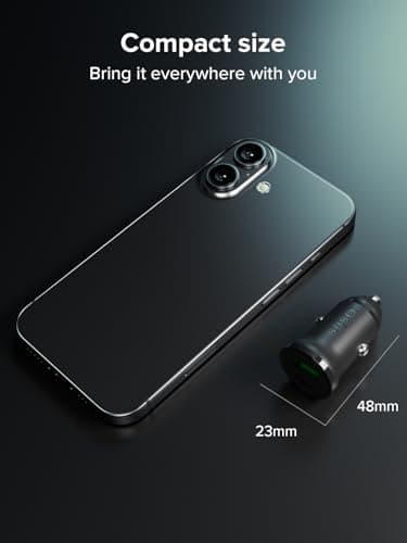 SBS 25W Car Charger, Charger for iPhone, Samsung, Xiaomi, Oppo, USB-C for Mobile Phones and Tablets, USB-A 18 Watt Fast Charging Output - Image 8