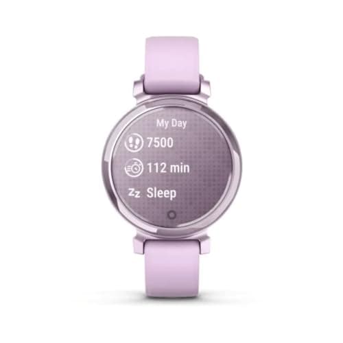 Garmin Lily 2 – Small and Elegant Smart Watch – Cream Gold with Silicone Strap White Coconut - Image 8