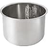 Replacement Inner Stainless Steel Rice Cooker Bowl 6 Litre Compatible with Instant Pot Container for Rice Cooker Y481 Pot Rice Cooker Replacement Parts for Kitchen - Image 2