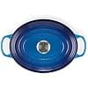 Le Creuset, Azure 21178312202430 Signature Enamelled Cast Iron Casserole Dish with Lid, Ø 31 cm, Oval, Compatible with All Heat Sources (Induction Included), Capacity: 6.3 L, 5.7 kg, Azure - Image 5