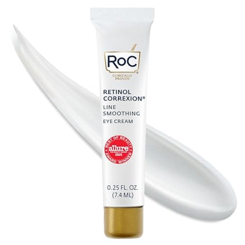 RoC Retinol Correxion Crème contour des yeux, mini pour cernes et poches, crème quotidienne, crème anti-âge, soin lissant, 750 ml - Image 3