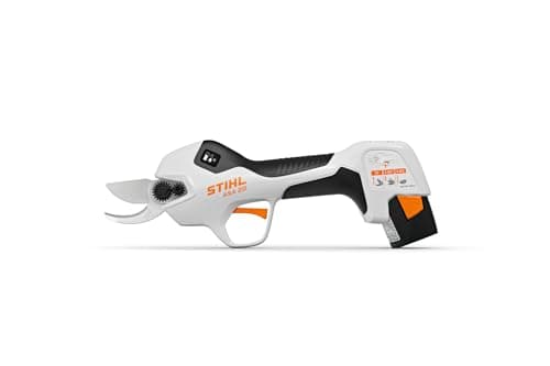 STIHL Kit ASA 20 avec chargeur AL 1 et batterie AS 2 - Ciseaux sans fil professionnels - Coupe progressive - Réglage de l'ouverture de la lame - Écran OLED - Image 3